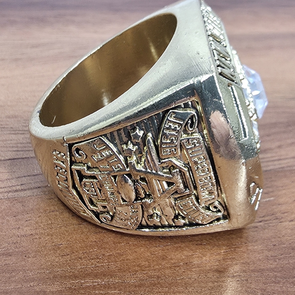 New York Jets Championship Fan Ring 1966 Namath - Picture 3 of 7